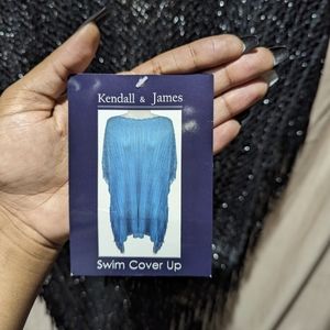 Brand New Sparkly Black Swim Cover